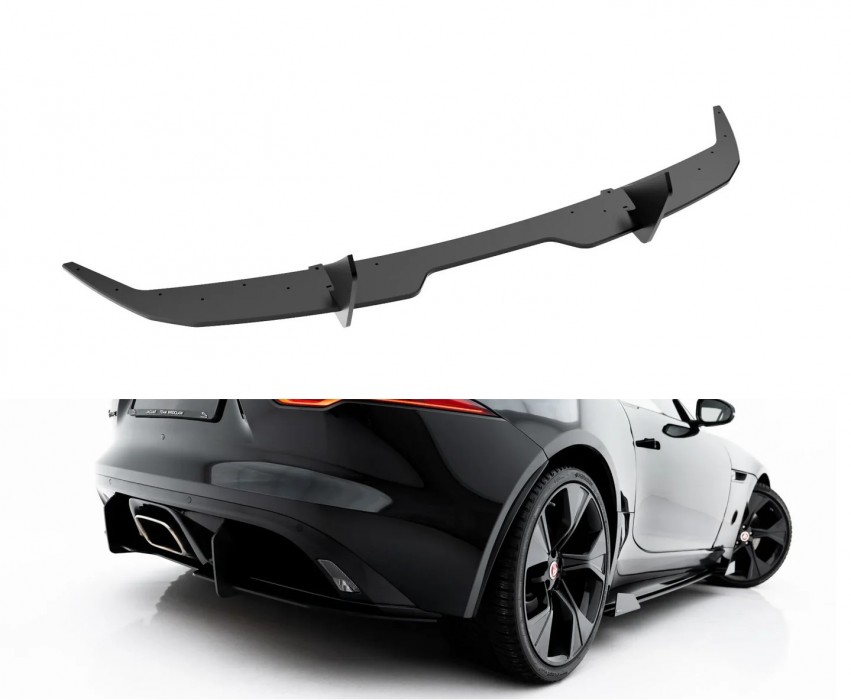  Дифузор на задній бампер Jaguar F-Type X152 рест. 2 серії Street Pro фото