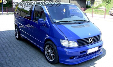 Накладки на фари Mercedes Vito 1 W638 фото