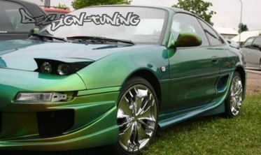 накладки на пороги Toyota MR2 фото
