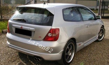 накладки на пороги Honda Civic 01-05 фото