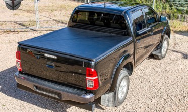 Мягкая крышка кузова пикапа Ford Ranger T6 черная фото