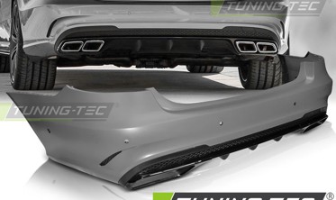 бампер задний Mercedes E W212 стиль E63 AMG фото