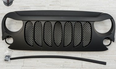 Тюнинговая решетка радиатора BEAST Jeep Wrangler JK фото