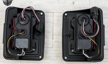 LED фонари задние JEEP WRANGLER JK модель Arrow фото
