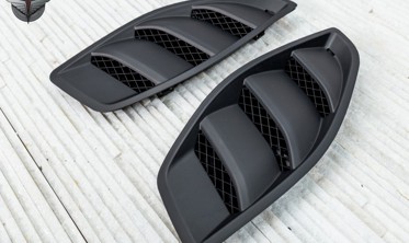 воздухозаборники в капот Jeep Wrangler JK/JKU версии RUBICON и TRAILCAT фото