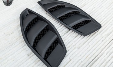 воздухозаборники в капот Jeep Wrangler JK/JKU версии RUBICON и TRAILCAT фото
