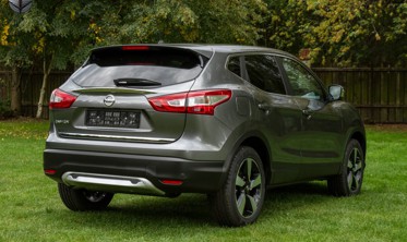 накладка заднего бампера Nissan Qashqai  фото