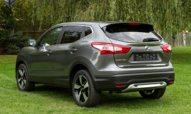 накладка заднего бампера Nissan Qashqai  фото