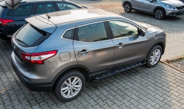 пороги (підніжки бічні) Nissan Qashqai фото