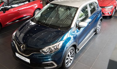 пороги (подножки боковые) Renault Captur фото