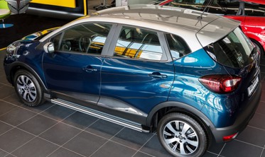 пороги (подножки боковые) Renault Captur фото