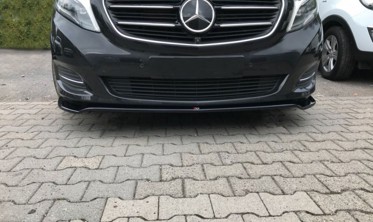 Тюнинг накладка передняя Mercedes V-Class W447 вер. 3 фото