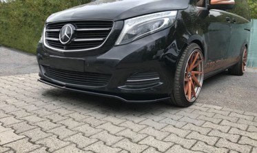 Тюнинг накладка передняя Mercedes V-Class W447 вер. 3 фото