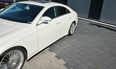 Дифузори (накладки) під пороги Mercedes CLS C219 55AMG фото