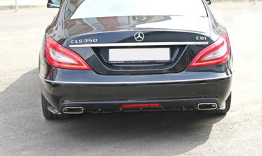 Боковые накладки заднего бампера Mercedes CLS C218 фото