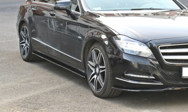 Тюнінгові накладки на пороги Mercedes CLS C218 фото