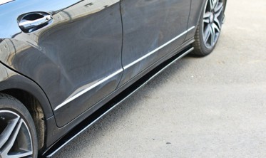 Тюнінгові накладки на пороги Mercedes CLS C218 фото