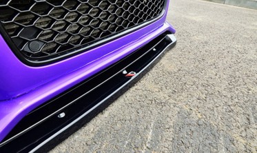 Тюнинговый диффузор переднего бампера Audi RS5 8T / 8T FL фото