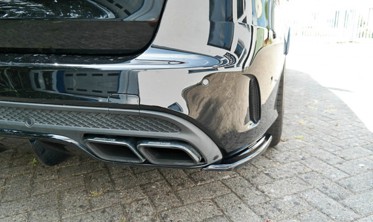 Боковые накладки заднего бампера Mercedes C-Class S205 63AMG универсал фото