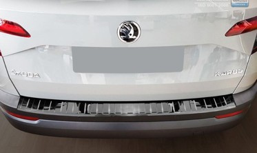 Защитная накладка на задний бампер Skoda Karoq фото