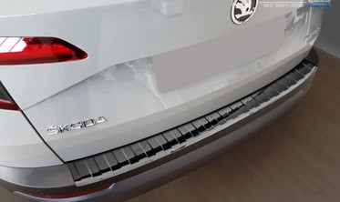 Защитная накладка на задний бампер Skoda Karoq фото