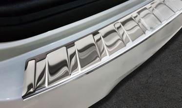 Защитная накладка с загибом на край бампера BMW X3 G01 фото