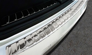 Защитная накладка с загибом на край бампера BMW X3 G01 фото