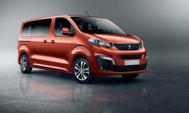 захисна накладка на бампер Citroen Space Tourer/Peugeot Traveller/Toyota Proace Verso II фото