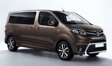 захисна накладка на бампер Citroen Space Tourer/Peugeot Traveller/Toyota Proace Verso II фото