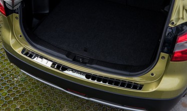 защитная накладка заднего бампера Suzuki S-Cross фото