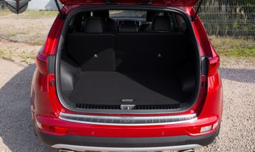 захисна накладка заднього бампера Kia Sportage фото