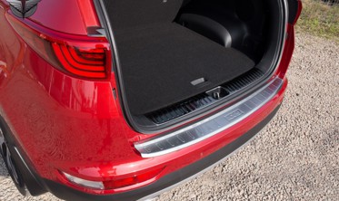 защитная накладка заднего бампера Kia Sportage фото