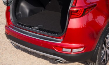 защитная накладка заднего бампера Kia Sportage фото