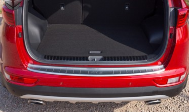 защитная накладка заднего бампера Kia Sportage фото