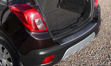 захисна накладка заднього бампера Opel Mokka матова фото