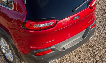 захисна накладка заднього бампера Jeep Cherokee фото