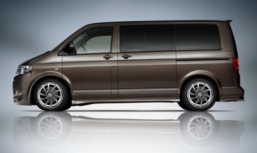 защитная накладка заднего бампера Volkswagen T5  фото