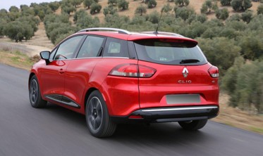 декоративна накладка заднього бампера Renault Clio Combi фото