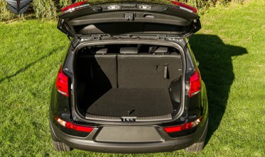 защитная накладка порога багажника Kia Sportage фото