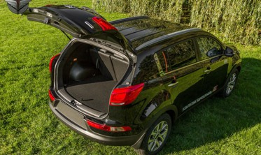 захисна накладка порогу багажника Kia Sportage фото