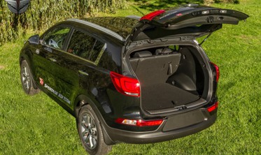захисна накладка порогу багажника Kia Sportage фото