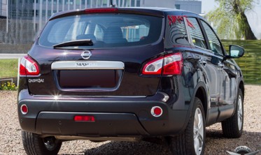 захисна накладка заднього бампера Nissan Qashqai фото