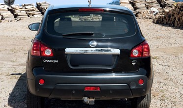 хром накладка на кришку багажника Nissan Qashqai фото