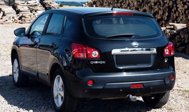 хром накладка на кришку багажника Nissan Qashqai фото