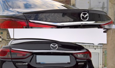 спойлер багажника Mazda 6 III седан фото