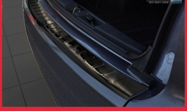 Захисна накладка на задній бампер Peugeot 4007/Citroën C-Crosser/Mitsubishi Outlander 2 фото