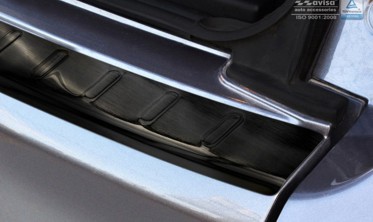 Захисна накладка на задній бампер Peugeot 4007/Citroën C-Crosser/Mitsubishi Outlander 2 фото