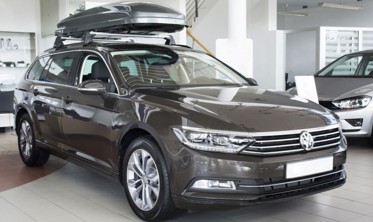 Накладка захисна на задній бампер VW Passat B8 Variant (kombi) фото
