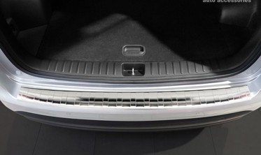 Защитная накладка на задний бампер Hyundai Tucson III  фото