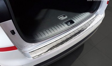 Защитная накладка на задний бампер Hyundai Tucson III  фото